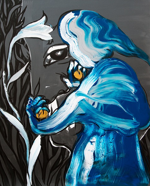 [2015] Secret garden, Acrylic...canvas, 162x130cm